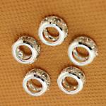 2/4 tk metallist vasest puurkopp, v&otilde;luhelmed, meisterdamise tarvikud, leiud, tarvikud ehete valmistamiseks 7x10mm 2pcs