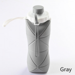 Vastupidavad kokkupandavad veepudelid Lekkekindla klapiga kokkupandav reisiveepudel j&otilde;usaali telkimiseks matkamiseks reisispordiks