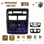 Androidi autoraadio KIA Sportage 2007-2011 jaoks koos nupunupuga auto multimeediumipleier GPS-navigatsioon WIFI 2Din stereo 1+16GB 1+16GB