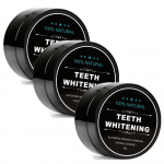 Hammaste valgendav pulber suitsu kohvi tee plekieemaldaja suuh&uuml;gieen hambahooldus looduslik bambusest aktiivs&ouml;ega hambapasta 3pcs