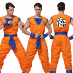 Kuumad filmid Animatsioon Rollim&auml;ng Cos Riietus Seitse Draakonip&auml;rlit Ahvikuningas Treeningriided Ahvikuningas Cosplay Riietus M
