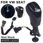 Gear Shift Knob Shift Lever Handball for VW Golf 6 7 Jetta MK5 MK6 Passat B7 B8 Tiguan DSG AT LED Synchronize electronic Red-Chrome gray