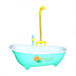 Papagoi automaatne vannim&auml;nguasi koos segistiga Realistlik pesemine Papagoid Cockatiel Conure Parrot Bath Box linnutarbed roheline