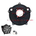 Mootorratta CNC &otilde;hupuhasti sisselaskefilter punane Harley Touring Roadkingile FLHTC FLHT 2008-2016 RSD Harley XL Sportster Air Filter A