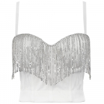 2024 Moekarnivali Pidu Klubi Lava DJ Vest L&uuml;hike Ballikleit Seksikas L&auml;ikiv Teemant &Ouml;&ouml;klubi Top Naiste Topid Camisole Tanktop 34