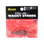 Jackson Jig Head Egu Jig Wacky Strong 5 t&uuml;kki paki kohta, suurus 4, 3/64 untsi (8292)
