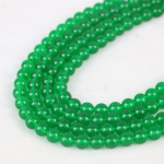 10mm &Uuml;mmargused Rohelised Malai Nefriit Kaltsedoon Kivi Lahtised Helmed Naised T&uuml;druk Ehete Valmistamiseks Disain DIY Osad Looduslikud Aksessuaarid 10mm