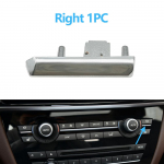 Auto kliimaseadme nupu trimmipaneeli v&otilde;tmed plaadistusriba vahetus BMW X5 X6 F15 F16 2014-2018 jaoks Left 1PC