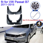 Volkswagen VW Passat B7 jaoks 2011 2012 2013 2014 2015 Porilapid Pritsmekaitsed Klapid Porilauad Poritiivad eesmised tagarattad black