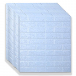 10tk 70*77cm 3d vahtplastist seinakleebispaneelid telliskivist veekindel kleeptapeet elutuba magamistuba kodumaja vannitoa sisustus 10 pieces/Pack