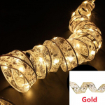 LED-haldjas lintvalgustid j&otilde;ulukaunistus j&otilde;ulupuu kaunistus vibud tuled string Navidad Natal kodukaunistus 5M-50 LEDs