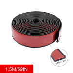 SEAMETAL auto ratta poritiiba kaitsekleebis Auto rattarehvide kriimustusvastane kulmude kummist &auml;&auml;ris universaalne 1,5 m/6 m auto ratta servade kaitsekleebis 1.5M* 5.5cm