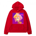 The Fixies Hoodies lasteriided Fliisist dressipluus t&uuml;drukute poiste riided y2k sudadera S&uuml;gisanime hoodie pullover Lasteriided 130 punane