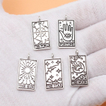 5tk/komplekt Tarot Charms Tarvikud Ehete Mobiiltelefoni ripats Uus Sisse