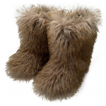 Naiste uued talvemood karusnahast saapad pluss sametist paksud lumesaapad Armsad imitatsiooniga karusnahast saapad 43