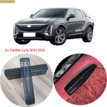 2pcs car-styling Seat AC Heat Floor Air Conditioner Duct Vent Outlet Grille Cover for Cadillac Lyriq 2023 2022 Car 2PCS black