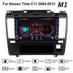 Android autoraadio multimeedia videopleier Nissan Tiida C11 2004-2013 Nupuga WiFi BT 2 Din 1+16GB 1+16GB