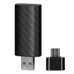 Traadita &uuml;lekandeadapter, auto dongle, &uuml;hendatud juhtmevaba &uuml;lekandemooduliga AutoMobilePhone must