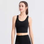 Spordipesu Joogar&otilde;ivad Naiste Fitness Stretch Tank Jooksu kogumine Kuju tagasi Rinnahoidja Naiste topp S must