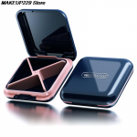 4 restiga veekindel meditsiiniline pillikarp hoidmiseks reisipillide &uuml;mbris Vitamiinide konteineri korraldaja tablettide jaoks plastkarbis kapslid sinine