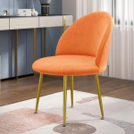 Velvet Duckbill tooli kate 1 / 2 / 4 / 6 tk kumerad seljatoed tooli katted madala seljatoega istme kate Hotelli baari kontori sisekujundus 6 Pcs