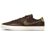 Daan Van Der Linden x Nike Blazer Court SB Barokkpruun Unisex Tossud Heleluu Tumev&auml;&auml;vel Keskmine oliiv CZ5605-200 37.5