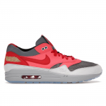 Nike CLOT x Air Max 1 Kiss Of Death &ndash; p&auml;ikesepunased unisex tossud &uuml;likooli punased jahedad hallid DD1870-600 36.5