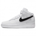 Nike Air Force 1 07 Mid Valge Madu Nahast Naiste Tossud Must DZ5211-100 43