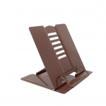 Metallist raamatualuse nurgaga reguleeritav stabiilne tugi Ruumis&auml;&auml;stlik, v&auml;ltige kaelavalu Kokkupandav ergonoomiline tahvelarvuti alus kohv