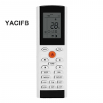 Konditsioneeri kaugjuhtimispult universaalne YACIFB YAC1FB jaoks Gree ELECTROLUX MSHV25D1S AC Fernbedienung valge