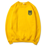 Unisex HupparUkraina Kolmhark Huppar Lipuga Armee Zelenskyy Ukraina Huppar Unisex Ucrania Pullover Unisex Vintage &Uuml;mmarguse kaelusega Hupparid M orange