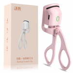 Soojendusega ripsmekoolutajad, kiire loomulik koolutamine koos soojendava silikoonpadjaga, 2 temperatuuriseadet ja USB-laetav ripsmekoolutaja