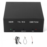 160MHz 100W antennijagaja SDR transiiver TR l&uuml;liti alumiiniumsulamist kasti seade must