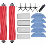 Sobib Roborock p&uuml;hkimisrobotile S7 S70 S7MAX T7S T7S Plus tolmuimeja tarvikud must