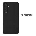 Samsung Galaxy A55 telefoni&uuml;mbrisele Nillkin Super Frosted Shield Pro Magnetic Hard PC+TPU Shell P&otilde;rutuskindel tagakaas No Magnetic Black