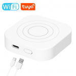 Inimese kohaloleku andur Tuya ZigBee 24 GHz millimeeterlaine radarite liikumistuvastusandur kodu jaoks WiFi valge