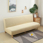 Kohandatud diivanvoodi kate diivanile ilma k&auml;etoeta ja pingita elastne pikendatav m&ouml;&ouml;blikaitse elutoas SOFA COVER S