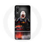 &Uuml;mbris Samsung Galaxy A02 Vormel 1 Max Verstappen F1 Driver Red Bull RB15 jaoks