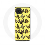 Samsung Galaxy A12 &uuml;mbris Butterfly kollane taust