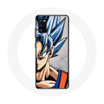 &Uuml;mbris Samsung Galaxy S20 Plus Anime Dragon Ball Goku Blue Hair jaoks