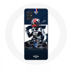 &Uuml;mbris Samsung Galaxy A71 Formula 1 Max Verstappen F1 Racing Driver Blue jaoks