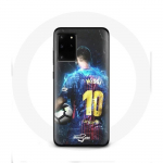 Coque pour Samsung Galaxy S11 Plus Lionel Messi Club de football de Barcelone FCB