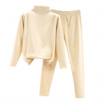 2 tk/komplekti aluspesu &uuml;lemised p&uuml;ksid, &uuml;hev&auml;rvilised poolkilpkaelusega lahtised paksud, pillimisvastased termilised aluspesukomplektid L