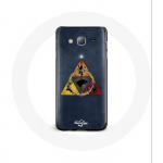 &Uuml;mbris Samsung Galaxy J7 Troonide m&auml;ngu 8. hooajale Troonide m&auml;ngu kolmnurga logo Baratheon Lannis
