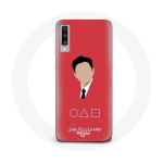 &Uuml;mbris Samsung Galaxy A70 Squid Game Series jaoks