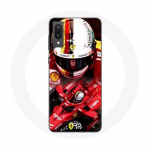 &Uuml;mbris Samsung Galaxy A02 Vormel 1 Sebastian Vettel F1 Red jaoks