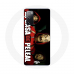 &Uuml;mbris Samsung Galaxy S20 FE La casa de papel Dali maskide jaoks