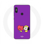 &Uuml;mbris Xiaomi Redmi Note 5 Pro BTS Bangtan Sonyeondan BT21 Tata V Chimmy Jimin jaoks