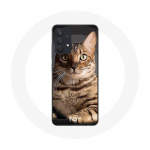 Coque pour Samsung Galaxy A13 4G / A13 4G Lite Bengal Race de Chats