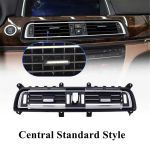 T&auml;ielik kroom esiosa keskmise &otilde;hu v&auml;ljalaskeava armatuurlaua iluv&otilde;re kate BMW 7. seeriale F01 F02 730 735 740 64229112151 64229115859 Central Standard gray